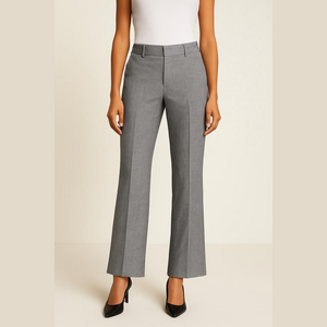 Banana Republic 100% Linen Grey Martin Trouser Pants Size 0P